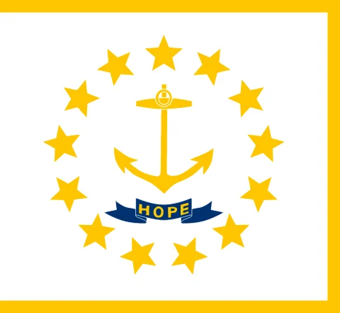Flag of Rhode Island
